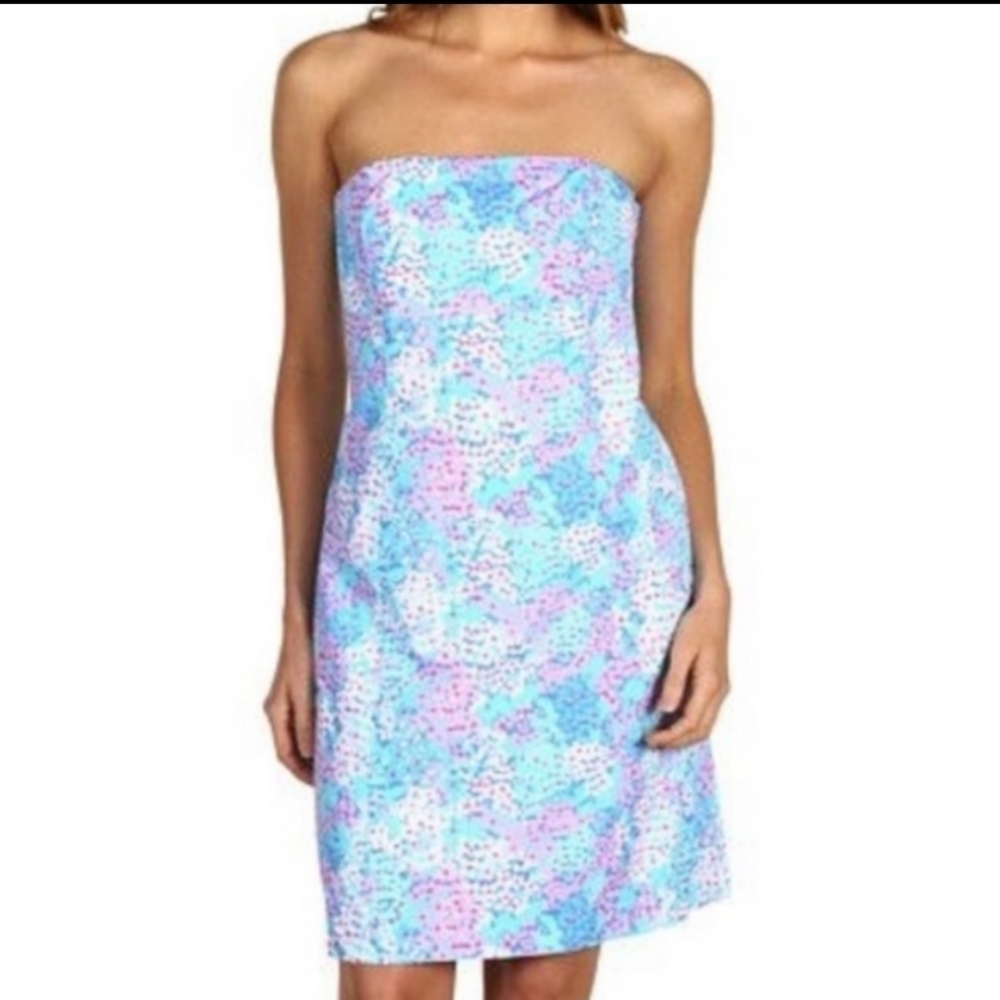 Lilly Pulitzer Franco Dress in Dot Dot Hop Print - Picture 3 of 10